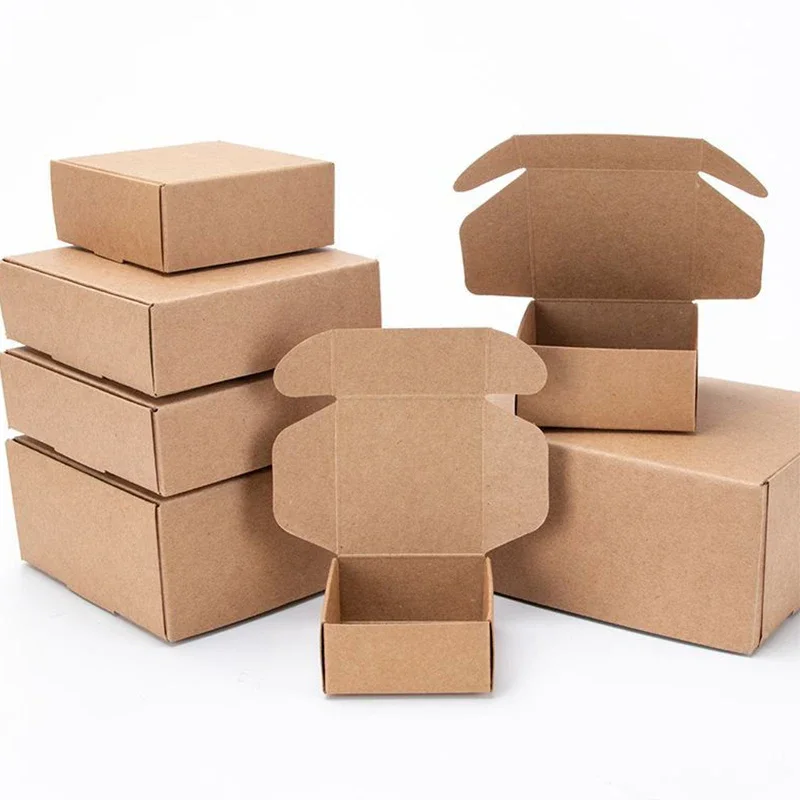 Kraft Soap Label - 10/20/50Pcs Solid Color Gift Paper Box