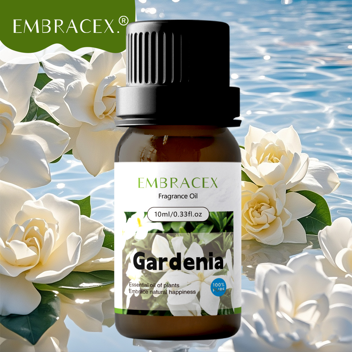 Soap Making Ingredient - 10ml Gardenia Fragrance Oils Massage Oils