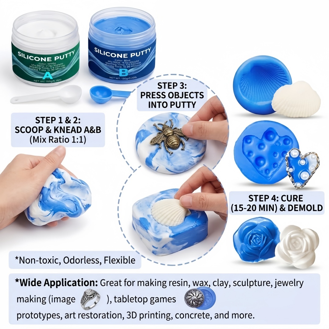 Silicone Putty Mold Making Sup - Soap Making Equipment ulasan dan harga