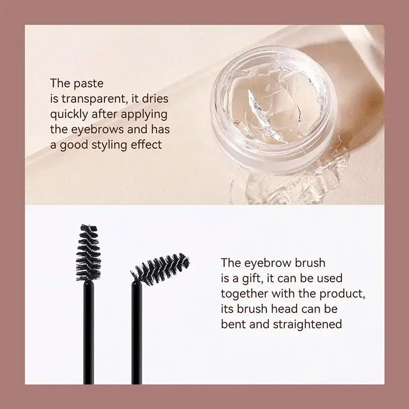 3D Eyebrow Styling Cream Water - Quick Soap Making ulasan dan harga