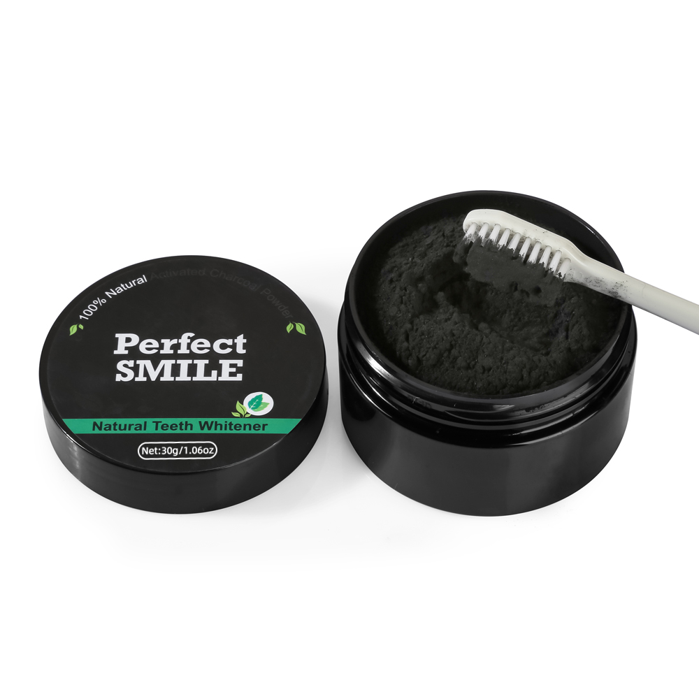 Teeth Whitening Powder Organic - Activated Charcoal Powder ulasan dan harga
