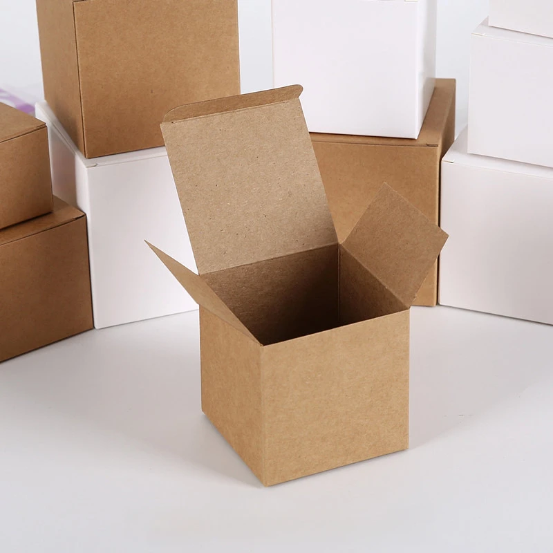 20/50/80pcs Brown Kraft Paper  - Kraft Soap Label ulasan dan harga