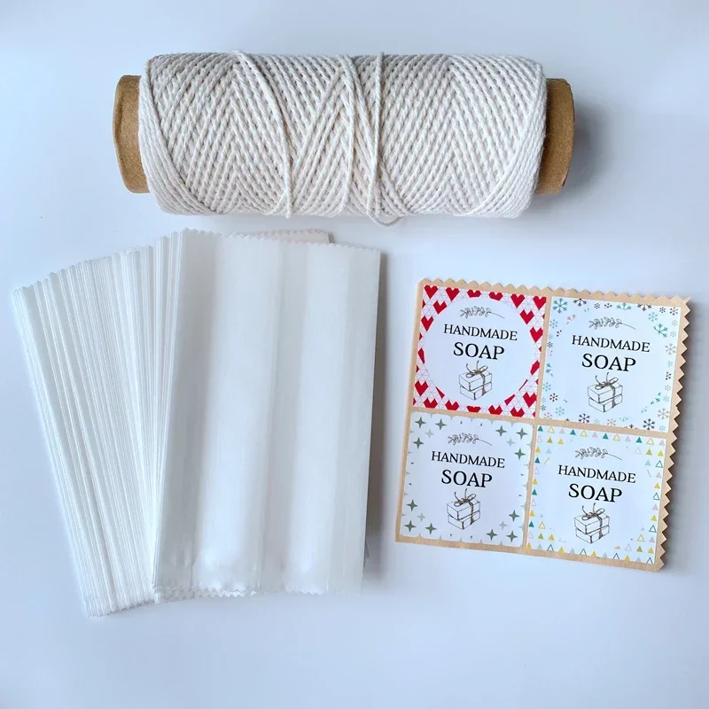 Handmade Soap Packaging Bag Wi - Kraft Soap Label ulasan dan harga