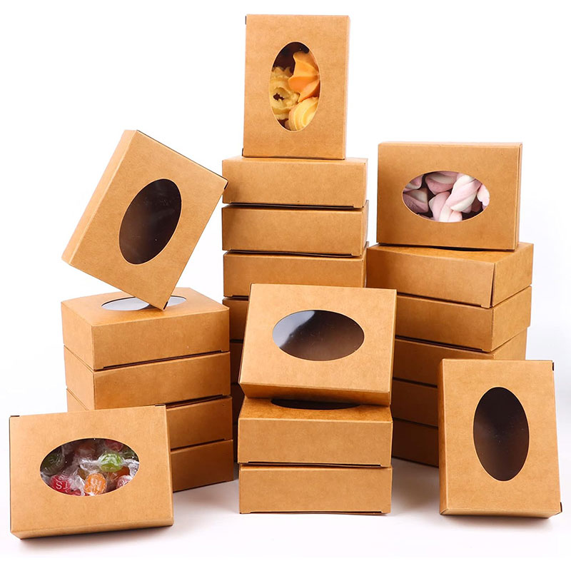 20/30Pcs Mini Kraft Paper Box  - Kraft Soap Label ulasan dan harga