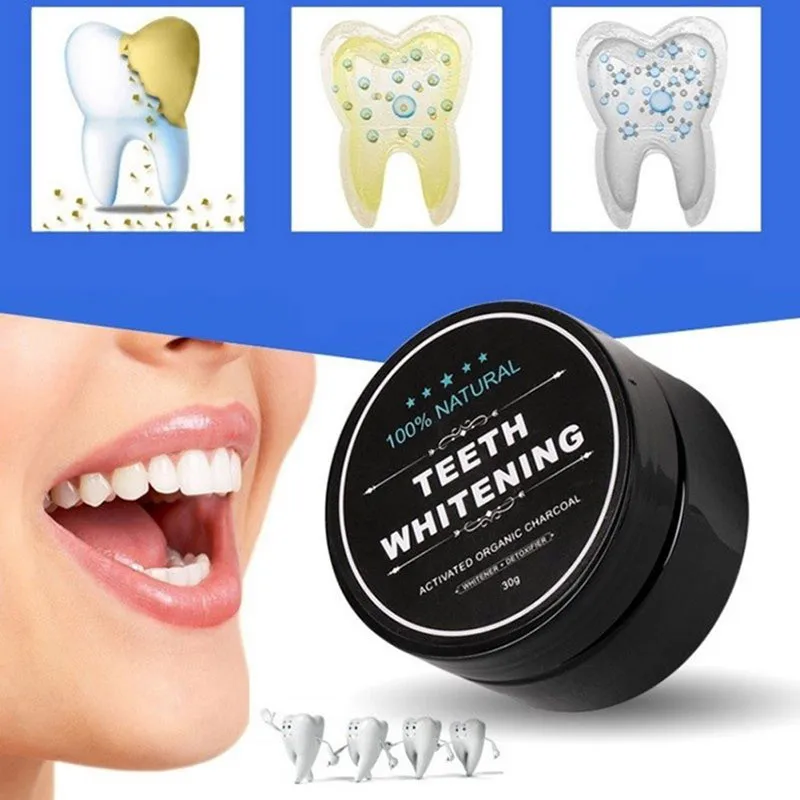 30g Teeth Whitening Scaling Po - Activated Charcoal Powder ulasan dan harga