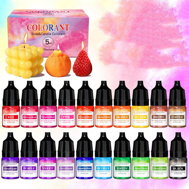 20 colors Candle Wax Pigment L - Soap Making Ingredient ulasan dan harga