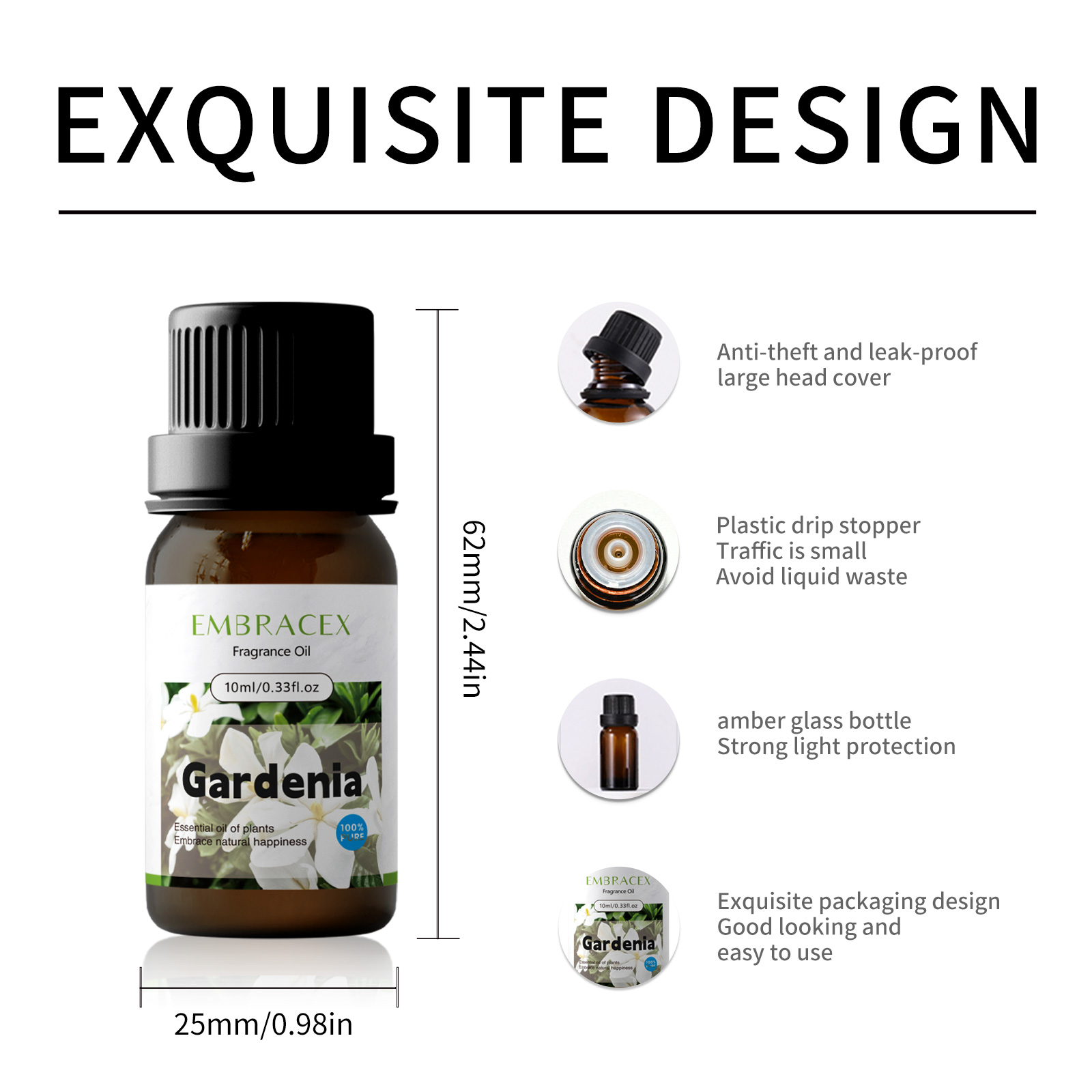 10ml Gardenia Fragrance Oils M - Soap Making Ingredient ulasan dan harga