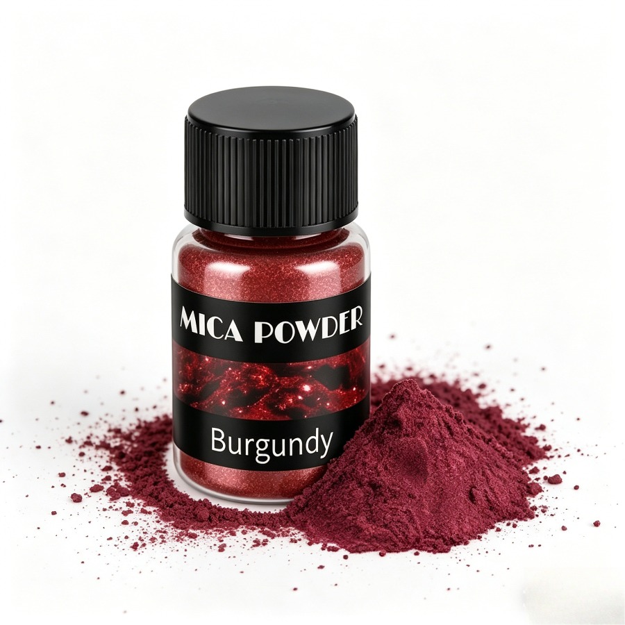 Jewelry Making Burgundy Mica P - Soap Making Ingredient ulasan dan harga