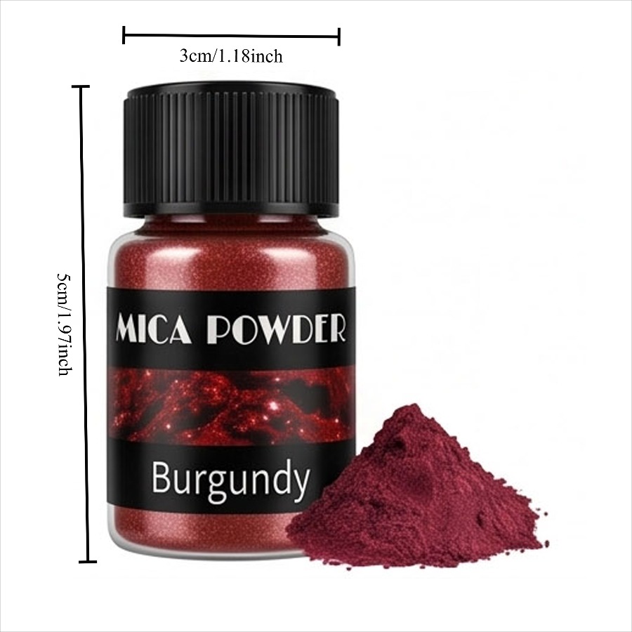 Jewelry Making Burgundy Mica P - Soap Making Ingredient ulasan dan harga