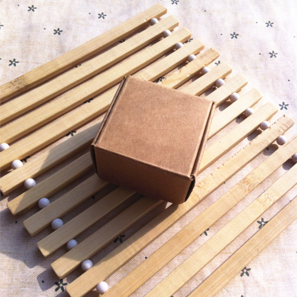 350gsm kraft packing box easy  - Kraft Soap Label ulasan dan harga
