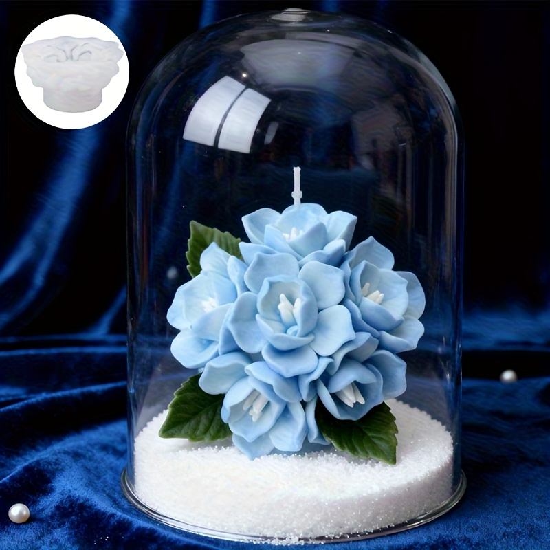 1 Hydrangea Candle Silicone Mo - Soap Making Equipment ulasan dan harga