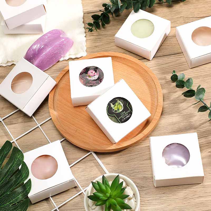 10/20Pcs Mini Kraft Paper Soap - Kraft Soap Label ulasan dan harga