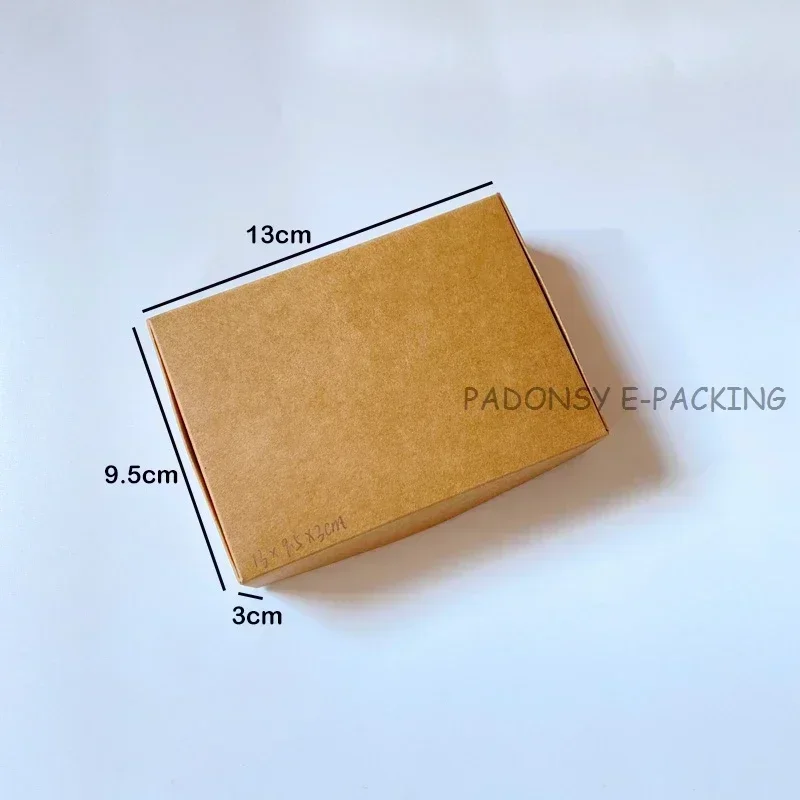 Natural Brown Kraft Paper Box  - Kraft Soap Label ulasan dan harga