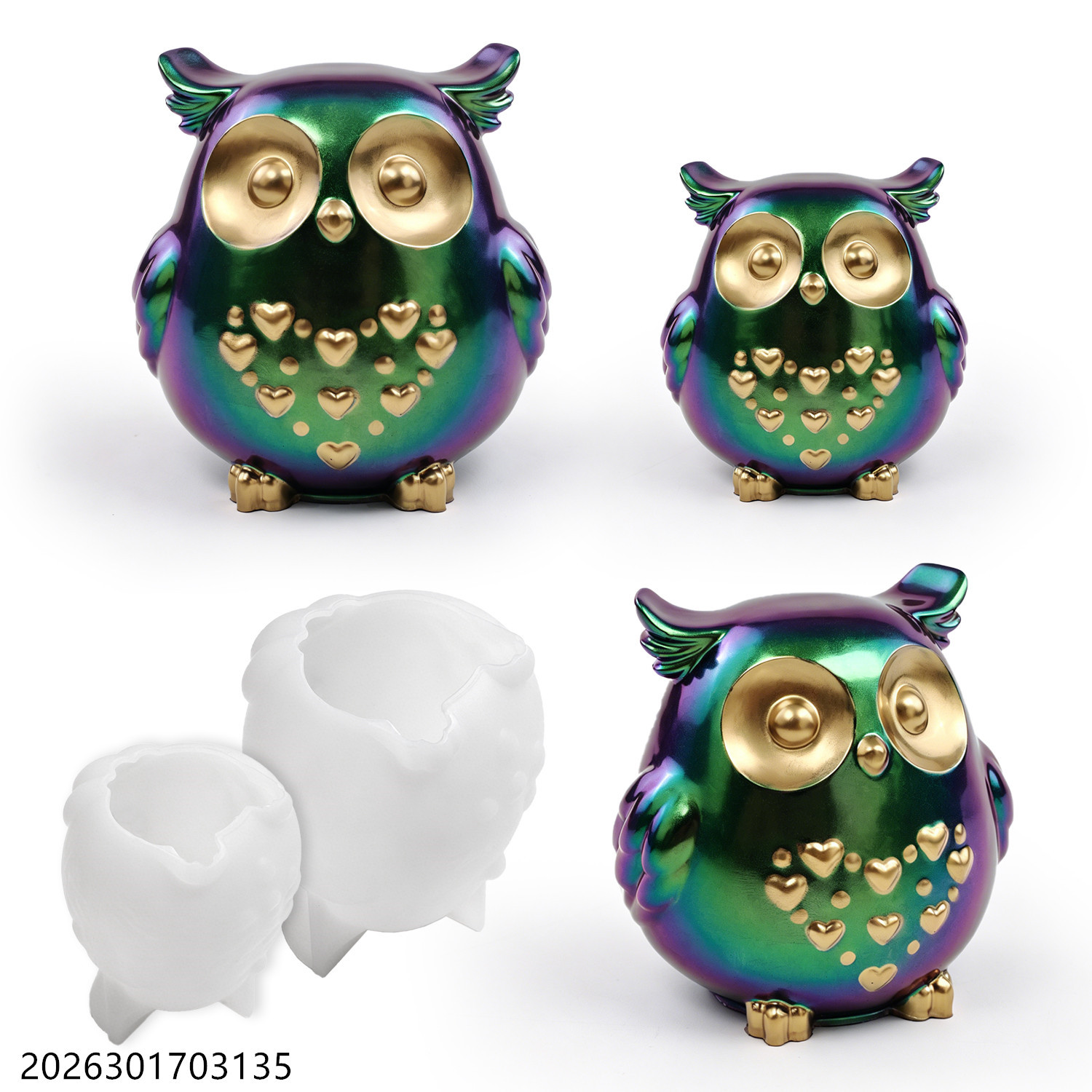 Owl Silicone Mold 3D Bird Shap - Soap Making Equipment ulasan dan harga