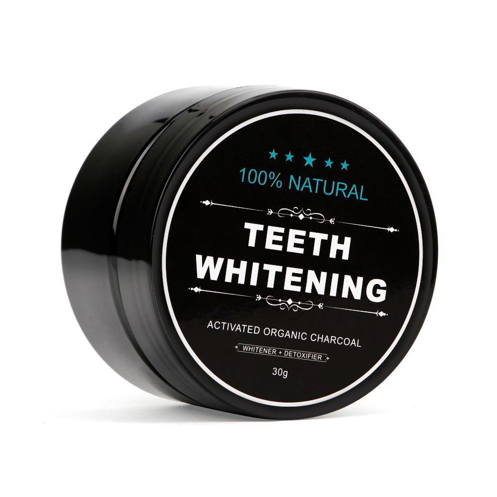 Teeth Whitening Powder Natural - Activated Charcoal Powder ulasan dan harga