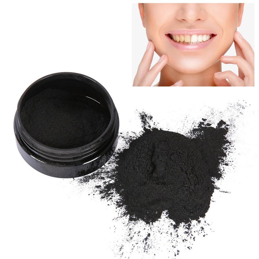 Teeth Whitening Powder Natural - Activated Charcoal Powder ulasan dan harga