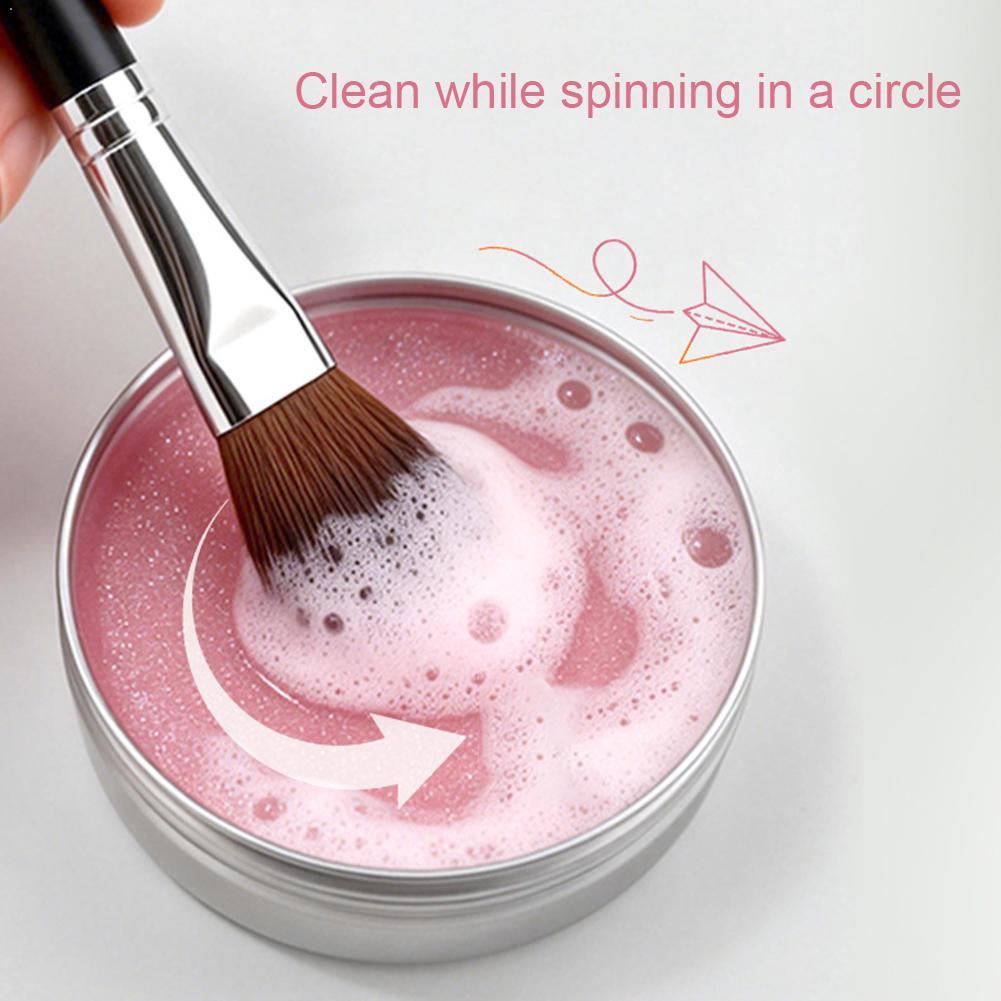 Makeup Brush Cleaning Soap Pad - Quick Soap Making ulasan dan harga