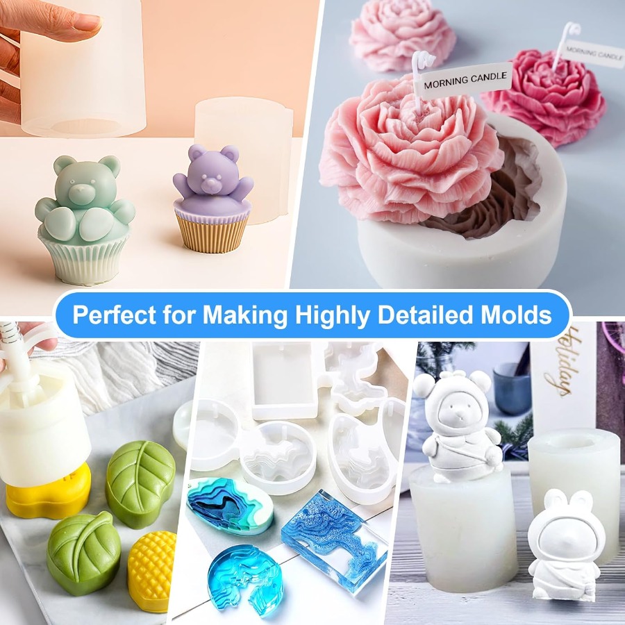 Silicone Mold Making Kit, 38.8 - Soap Making Equipment ulasan dan harga