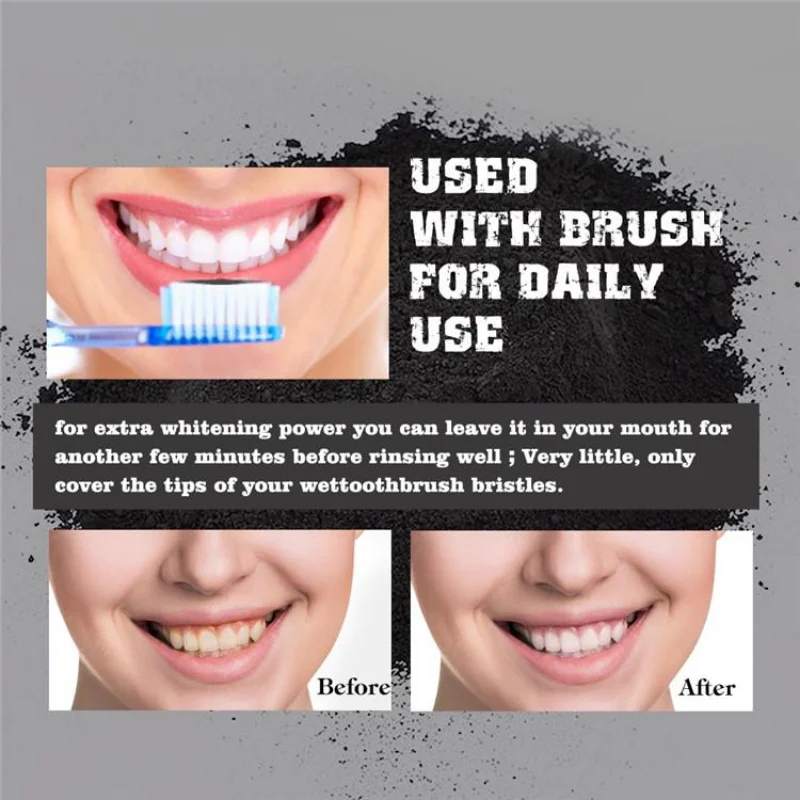Food Grade Teeth Powder Charco - Activated Charcoal Powder ulasan dan harga