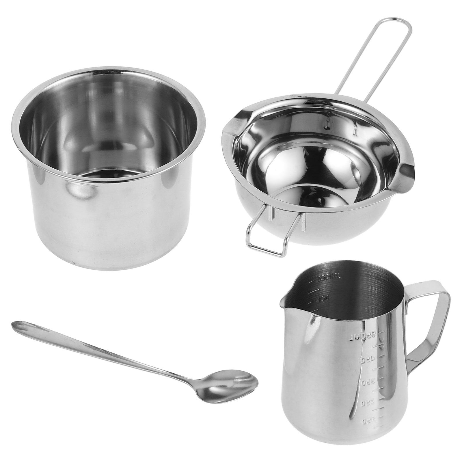 1Set Stainless Steel Double Bo - Quick Soap Making ulasan dan harga